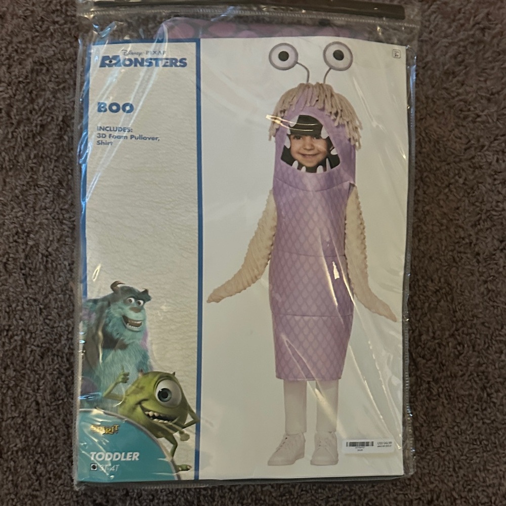 Boo Kids Costume - Purple